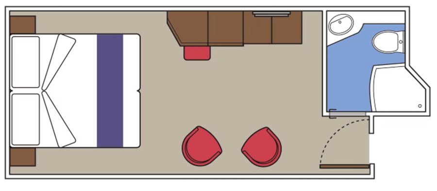Каюта «Внутренняя (Interior)» — MSC Armonia