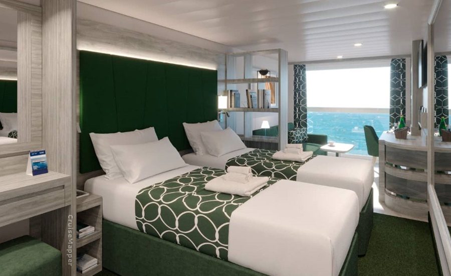 Каюта «С окном (Ocean View)» — MSC World Europa