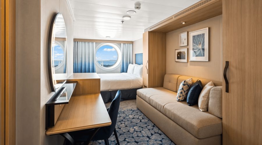 Каюта «С окном (Ocean View)» — Wonder of the Seas