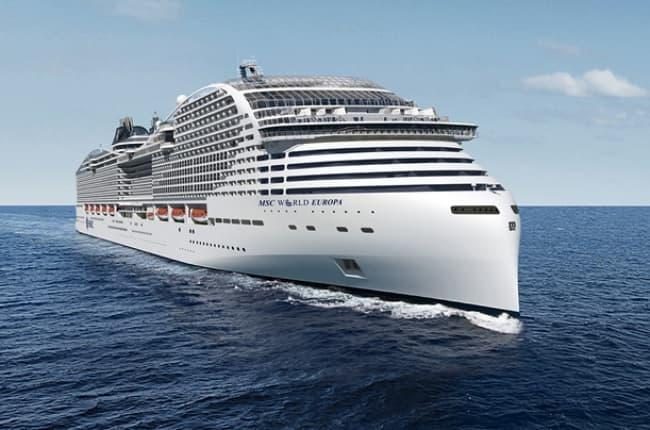 Лайнер MSC World Europa